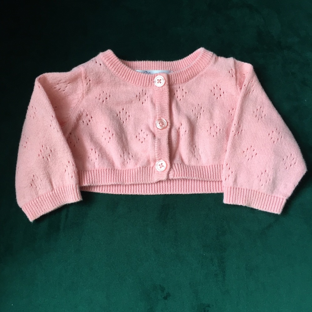 Cherokee | Baby Girl Cropped Cardigan